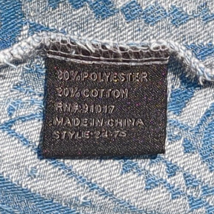 NWOT Blue Denim Filigree Blazer