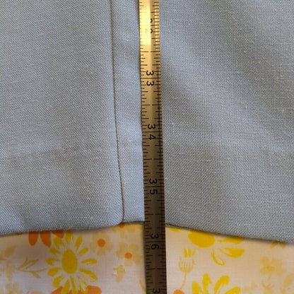 Alfred Dunner Blue Embroidered Pantsuit Vintage