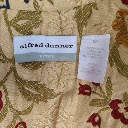 Alfred Dunner Floral Embroidered Blazer