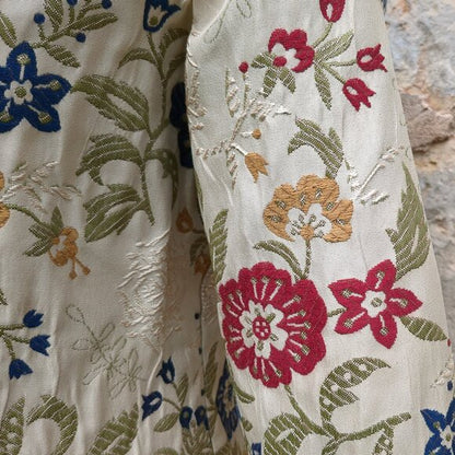 Alfred Dunner Floral Embroidered Blazer