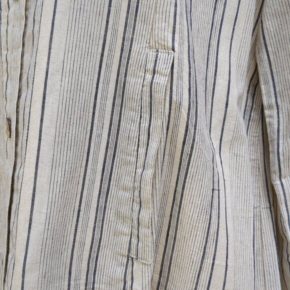 NWT Simply Noelle Striped Off-White Tunic