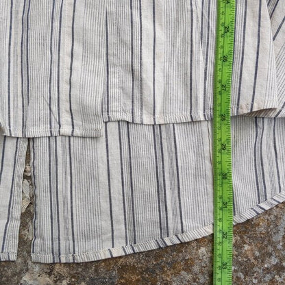 NWT Simply Noelle Striped Off-White Tunic