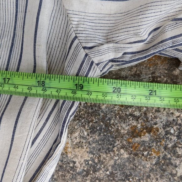 NWT Simply Noelle Striped Off-White Tunic